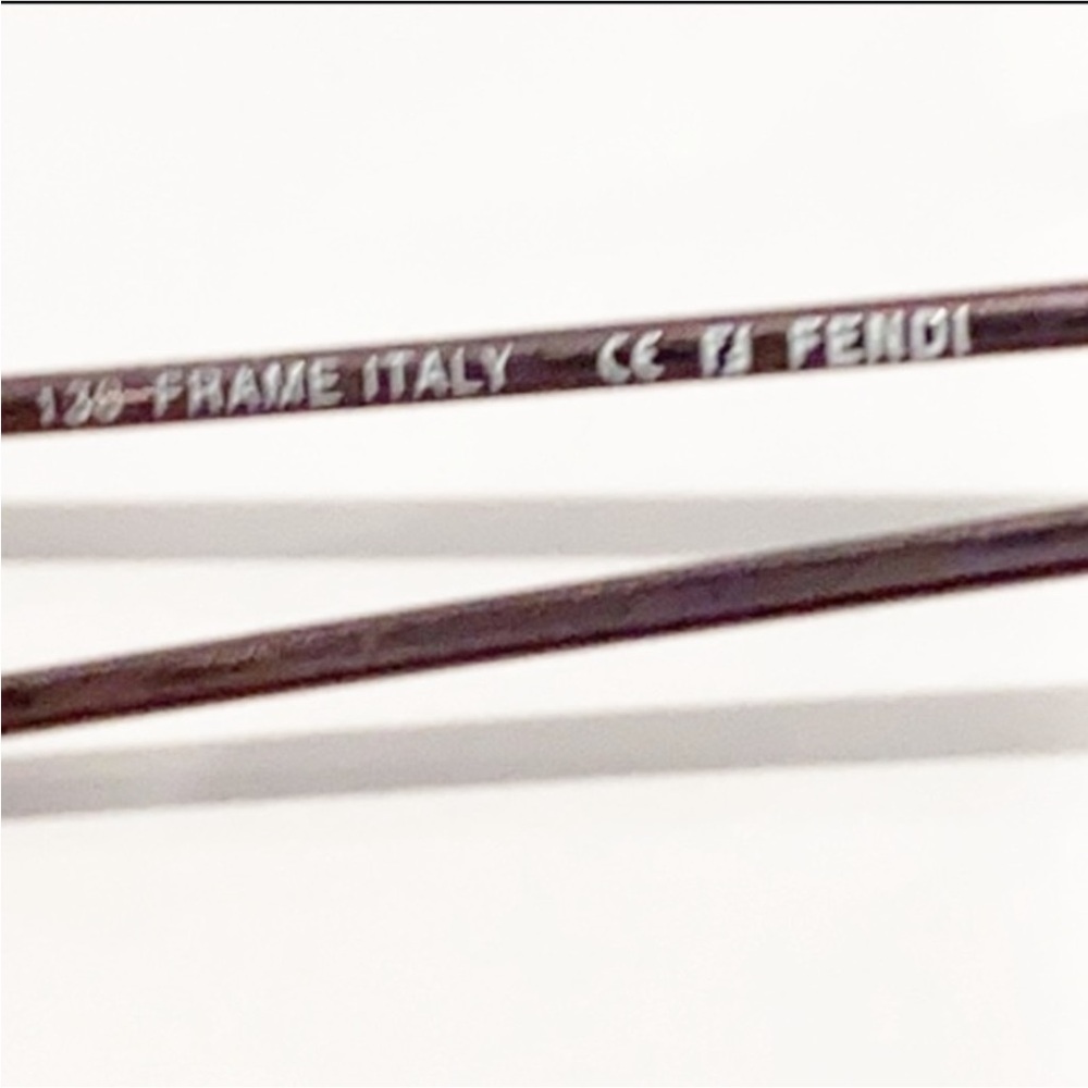 Authentic Fendi luxury designer signature prescription eyeglasses frames - Picture 5 of 11